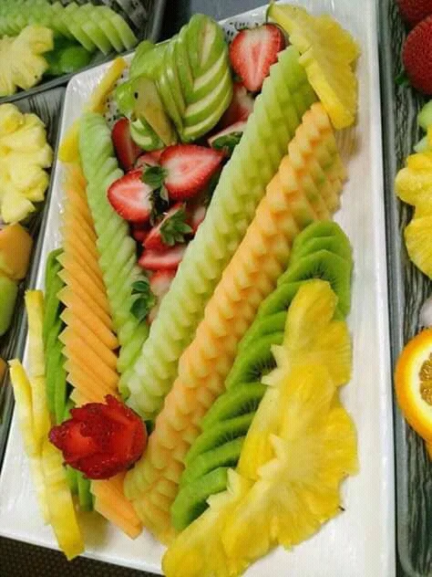 Fresh fruit platter