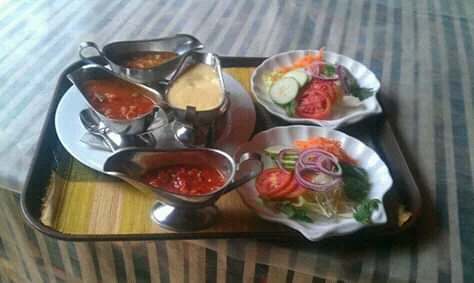 Sharing plates and dips