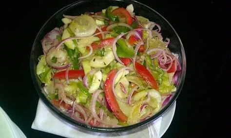 Fresh garden salad